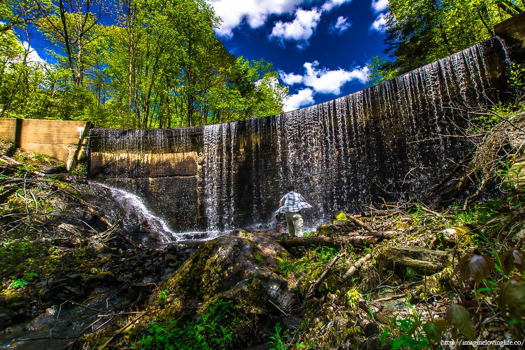 apshawa preserve waterfall